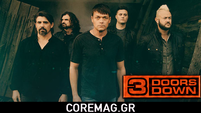 3 Doors Down: Διαθέσιμο άλλο ένα νέο κομμάτι από τον επερχόμενο δίσκο τους